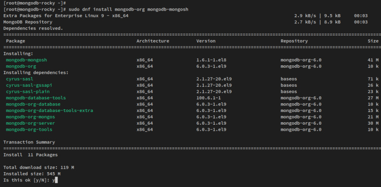 C Mo Instalar Y Utilizar La Base De Datos Nosql Mongodb En Rocky Linux