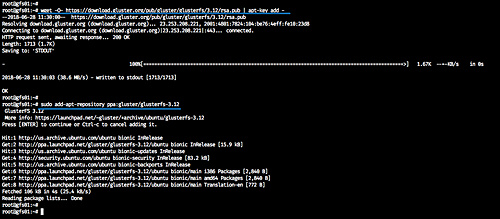 Añadir Repositorio GlusterFS