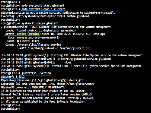 Instalar el servidor GlusterFS