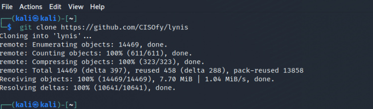 Obtener Lynis de Git