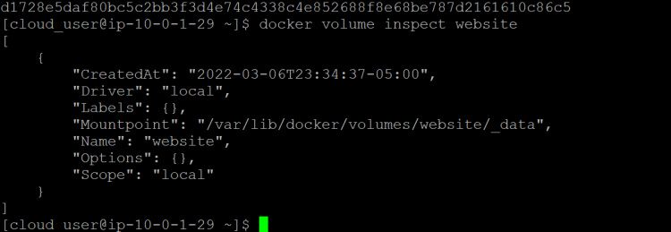 encontrar la ubicación de tus datos de volumen