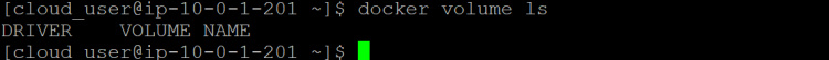lista de volúmenes docker