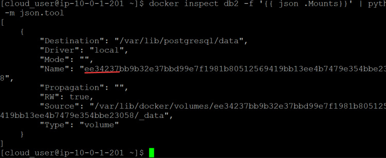 obtener más información sobre el contenedor db2