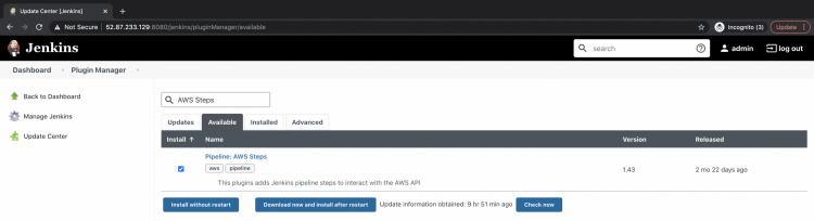 Plugin AWS Steps