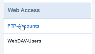 Acceder al sitio web por FTP en ISPConfig