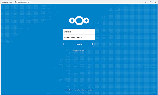 Iniciar sesión en Owncloud