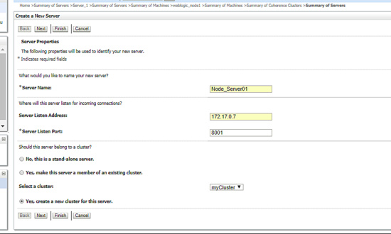 Añadir un nuevo servidor