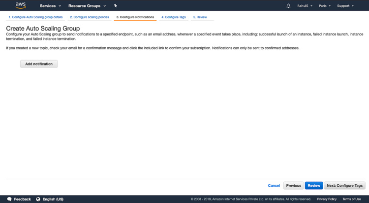 Añadir notificación
