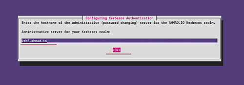 establecer servidor de administración