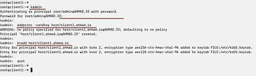Configurar el cliente Kerberos