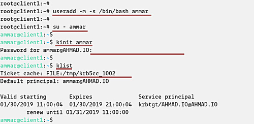 configurar la máquina cliente