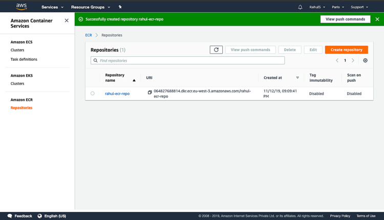 El repositorio está listo para ser utilizado