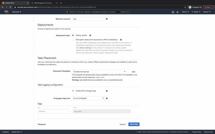 Configurar un servicio