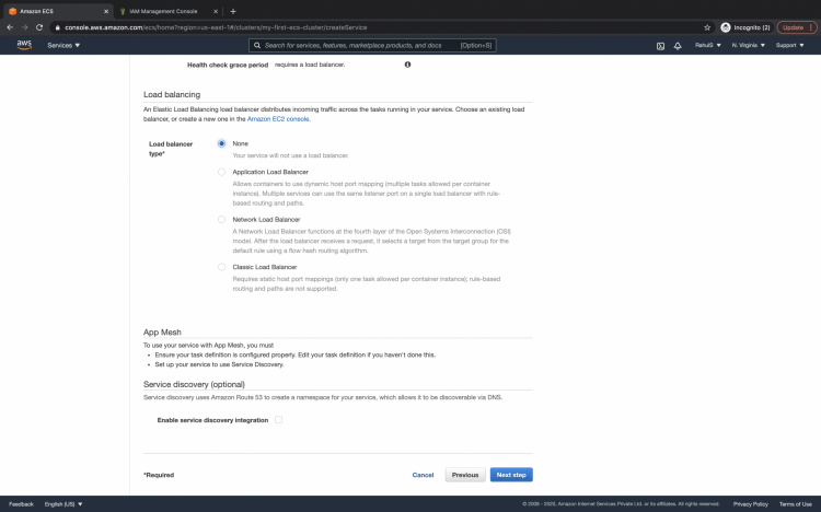 Configurar un servicio