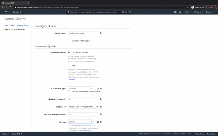 Configurar el clúster