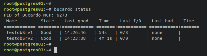 estado después de la sincronización