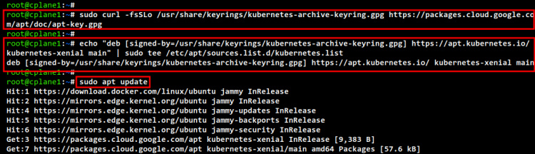 añadir repositorio kubernetes