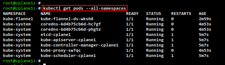 comprobar los pods de kubernetes