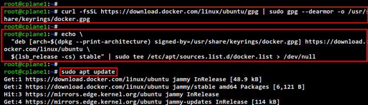 añadir repositorio docker