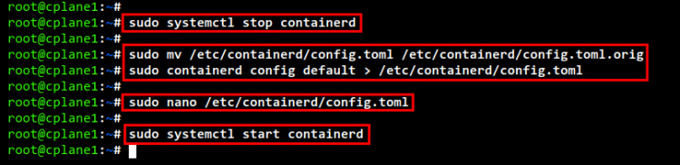 configurar containerd