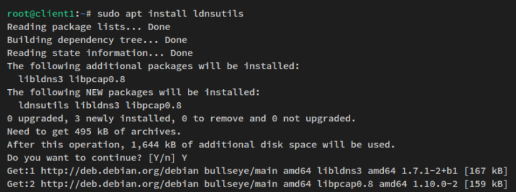 instalar ldns