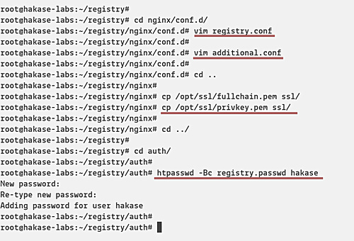 Proteger el registro con contraseña