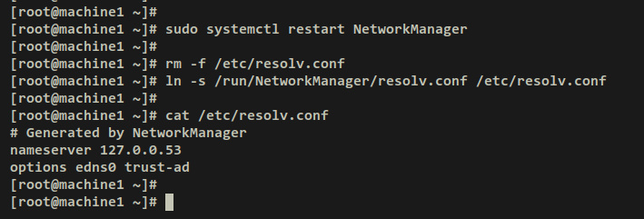 dns resolver mediante systemd-resolved