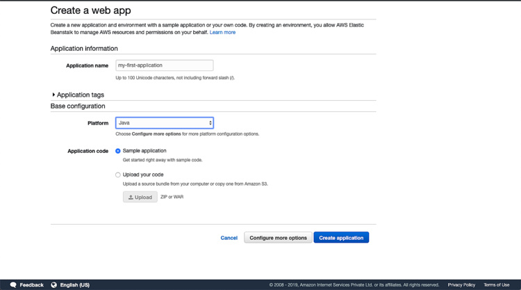 Crear una aplicación web
