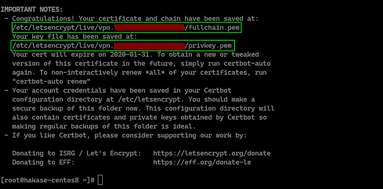 Conseguir un certificado SSL con Certbot