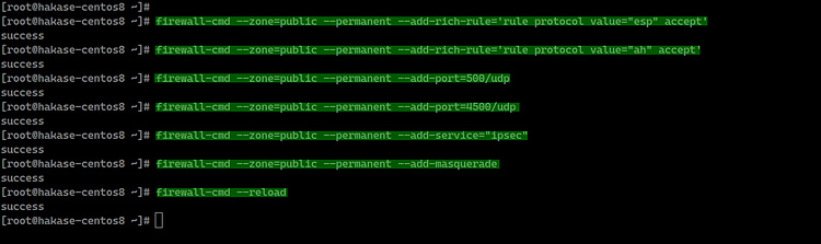 Configuración del cortafuegos