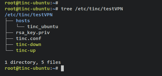 lista de archivos tinc-ubuntu