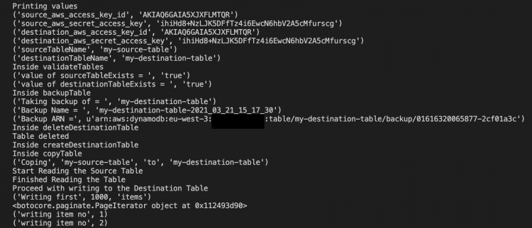 Las dos tablas existen