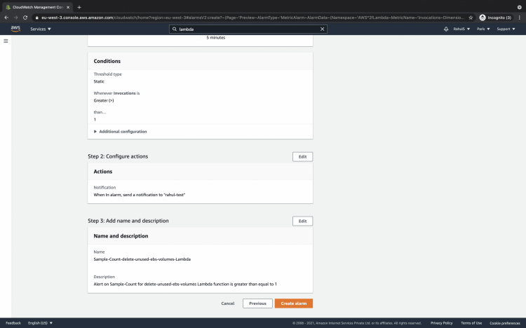 Previsualizar y crear