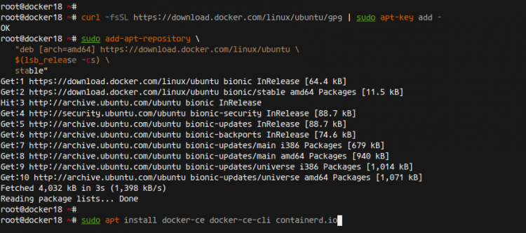 Instalar Docker CE en Ubuntu 18.04
