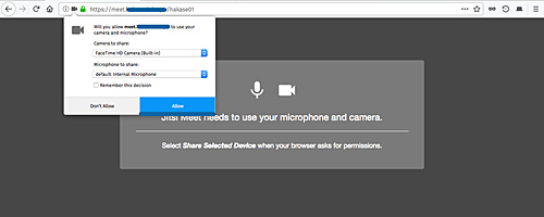 Prepara la cámara y el micrófono para la videoconferencia