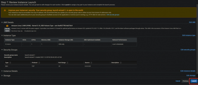Revisión y lanzamiento