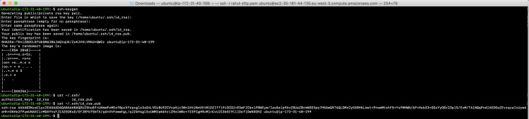Generar un par de claves