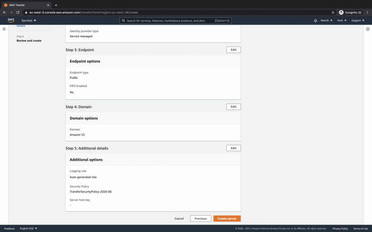 Revisar y crear un servidor