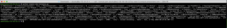 Ejecutar el script de Python