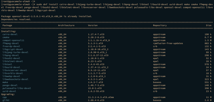 instalar dependencias
