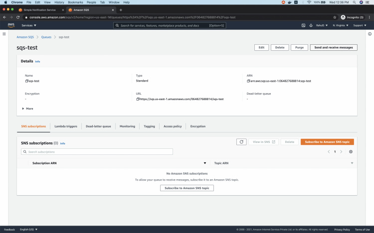 Visión general del SQS