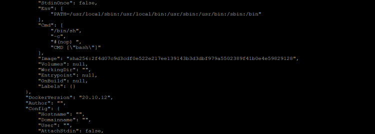 Inspección de imágenes Docker