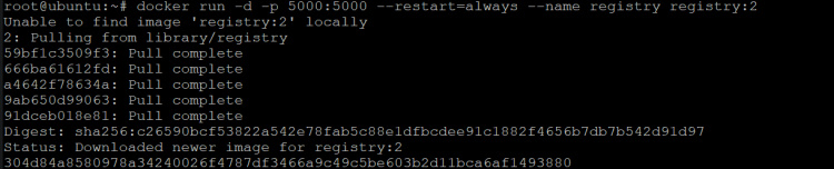 un registro local y privado