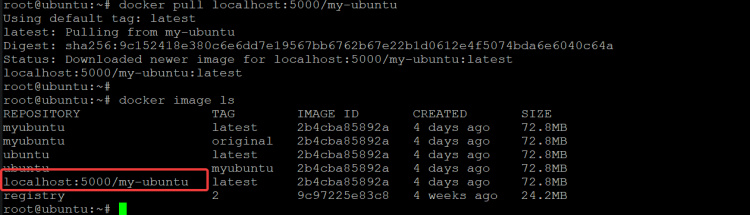 lista todas las imágenes de tu host docker