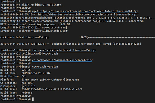 Instalar CockroachDB