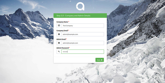 Configuración de la empresa