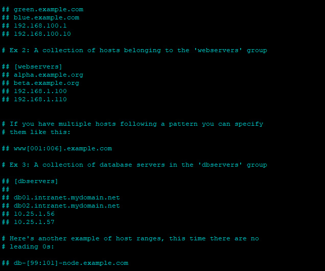 Crear archivo de inventario