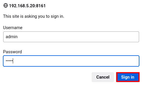 acceder a la consola web de activemq