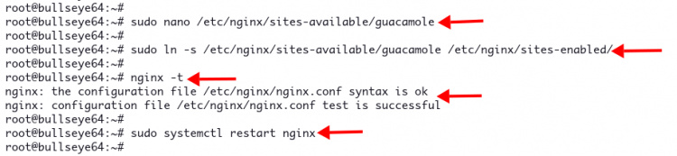 Configurar Nginx como proxy inverso Apache Guacamole
