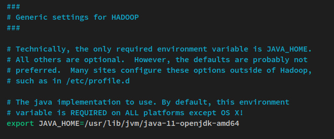 configurar java home